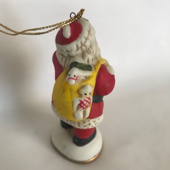 Vintage 1872 Santa Christmas Tree Ornament Figurine - Picture 5 of 12